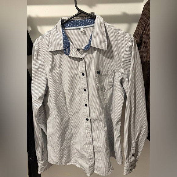Cinch Other - Cinch Blue and White Striped Shirt